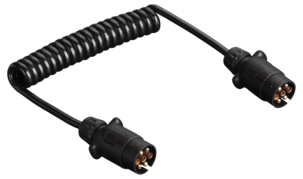 Släpvagnskabel 7-polig, 1,5 meter