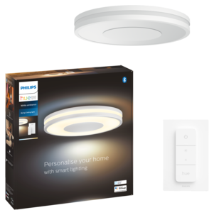 Philips Hue White Ambiance Being taklampe med dimmer, hvit