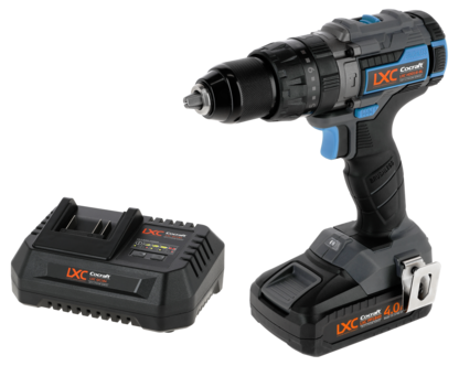 Cocraft LXC skruvdragare 18 V, med 1 batteri HDD18-BL