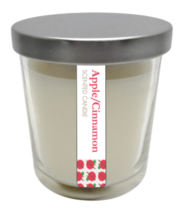 Duftlys i glasskrukke