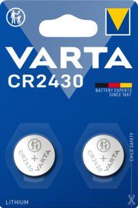 Varta CR2430 litiumbatteri 3 V, 20-pakning