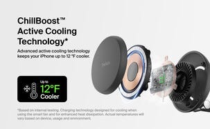 Belkin UltraCharge Pro 3-i-1 Qi2-lader, 25W