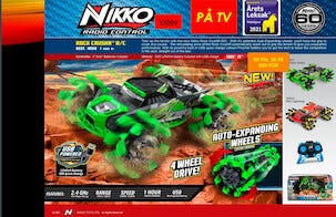 Nikko Rock CrushR RC radiostyrt bil, fra 6 år