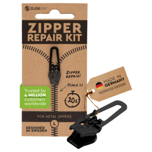 Zlideon Metal Zipper L glidelåsglider, metall