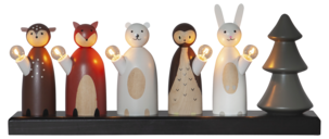 Adventsljusstake Forest Friends, Star Trading 