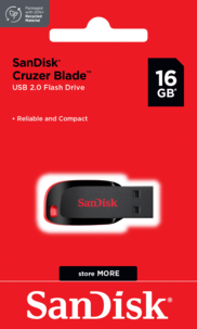 SanDisk Cruzer Blade 16 GB USB-minne