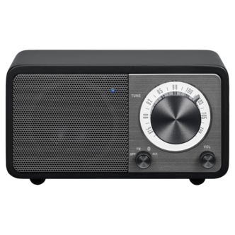 Sangean WR-7 radio FM Bluetooth AUX, svart