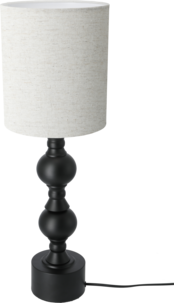 Northlight Vera bordslampa linne, 62 cm