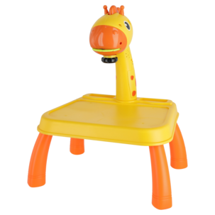 Piirustuspöytä projektori yli 3-vuotiaille, sisältää kynät