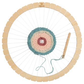 Micki rundt veveramme for barn 30 cm, fra 3 år
