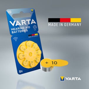 Varta HAB 10 hörapparatsbatteri 1,4 V, 8-pack