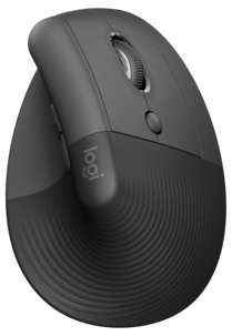 Logitech Lift Vertical Ergonomic Mouse, trådløs mus