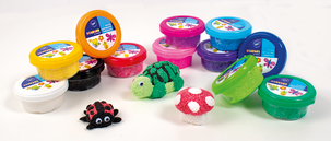 Foam Clay, perleleire, 12-pk, fra 3 år