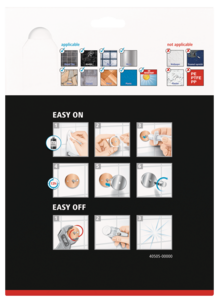 Tesa Aluxx Suihkuhylly yksitasoinen, itsekiinnittyvä, musta