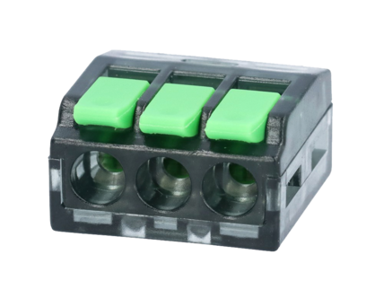 Necore toppklämma 3-ledare 0,2-2,5 mm2, 12-pack