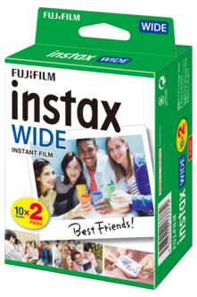 Fujifilm Instax Wide, fotopapper