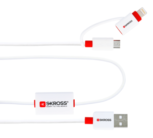 Synkkabel med alarmfunktion SKROSS Buzz 2-i-1