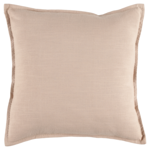 Kuddfodral linnelook, 45 x 45 cm