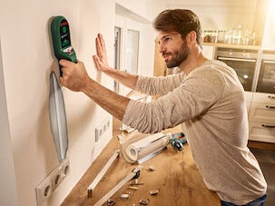 Bosch Universal Detect, digital multidetektor med LED