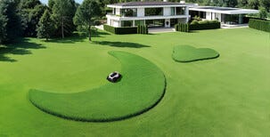 Dreame A3 AWD Pro 3500 AI robotgräsklippare utan slinga, 3500 m2