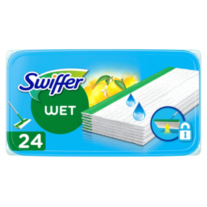 Rengöringsdukar refill Swiffer Sweeper, fuktiga golvdukar