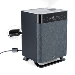 Wilfa Dew TX450 luftfukter med filter og app, 70 m2