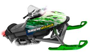 Radio-ohjattava moottorikelkka TopRaiders 2,4 GHz