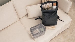 Casual ryggsäck med fack för laptop, 16 liter