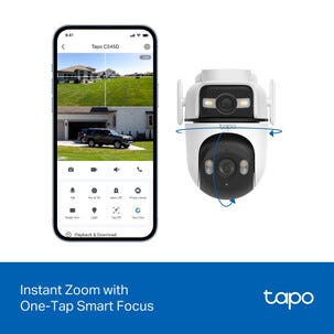 TP-Link Tapo C545D AI övervakningskamera WiFi utomhus