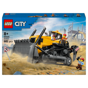 LEGO City Gul Bulldozer 60466, från 8 år