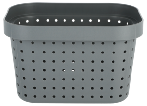 Säilytyskori Neat harmaa, uusiomuovia