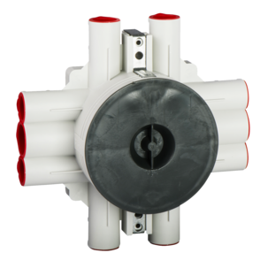 Schneider Multifix takdosa infälld med täcklock 