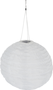 Northlight solcellelykt rislampe, hvit