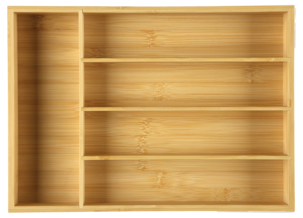 Besticklåda bambu 25,5 x 36 x 5,5 cm
