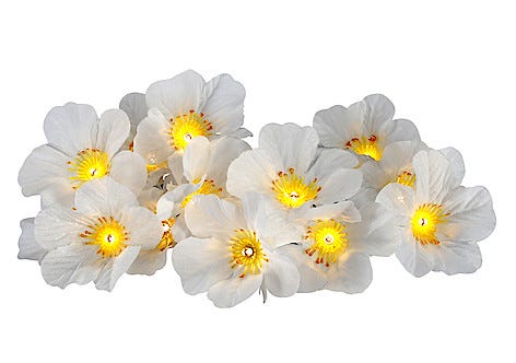 Lysslynge med solceller