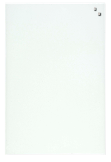 Magnetisk glastavla 40x60 cm, Naga
