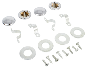 Skruv och beslagsats till hjulaxel