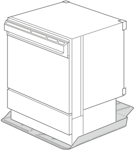 Underlägg för diskmaskin och kyl/frys