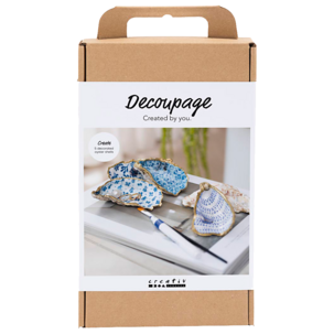 Creativ Company hobbysett decoupage østersskall