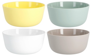 Skålar mix 0,5 liter, 4-pack