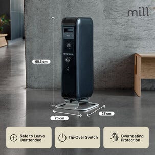 Mill Gentle Air oljefyllt element 1000 W