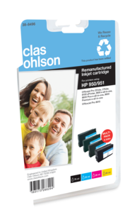 Bläckpatron motsvarande HP 950 / HP 951 Clas Ohlson Multipack