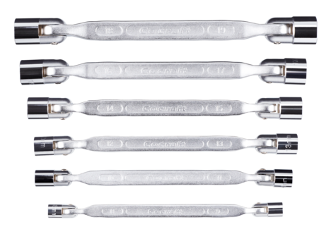 Cocraft leddnøkler, 6 deler