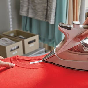 Dymo LetraTag Iron-on märkband tygetiketter