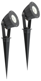 Trädgårdsbelysning Flora LED 2-pack