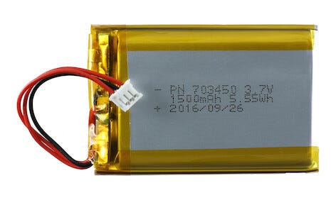 Batteri 3,7 V/1500 mAh LI