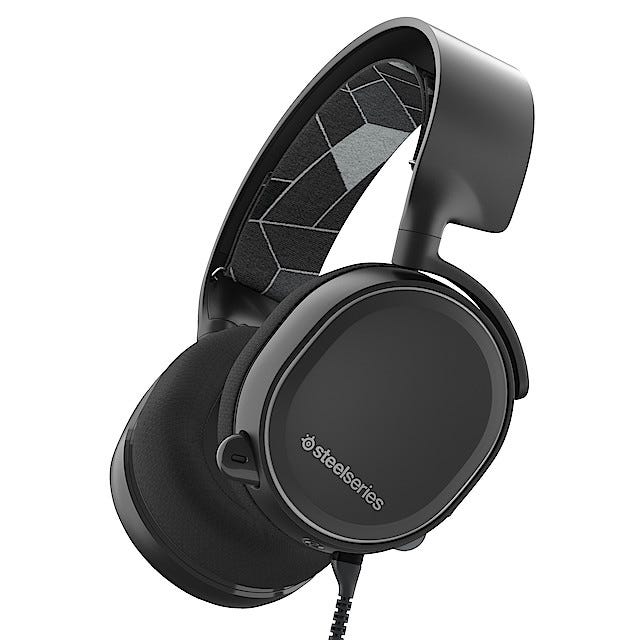 Gaming headset Arctis 3 Steelseries | Clas Ohlson SteelSeries Arctis 3 pelikuulokkeet (sininen) Kuulokkeet