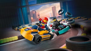 LEGO City Go-Kart-autot ja kilpakuljettajat 60400, yli 5-vuotiaille
