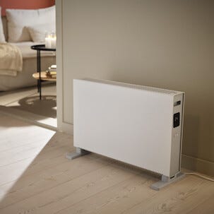 Fristående konvektorelement, 2000 W, vit