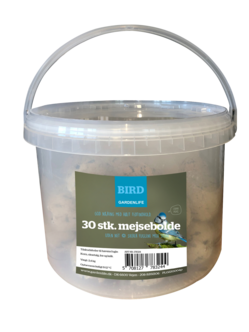 Talipallot sangossa, ei verkkoa, 30 kpl